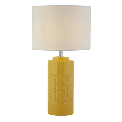 Obrázek produktu pro x Charleston Table Lamp - Ochre Ceramic