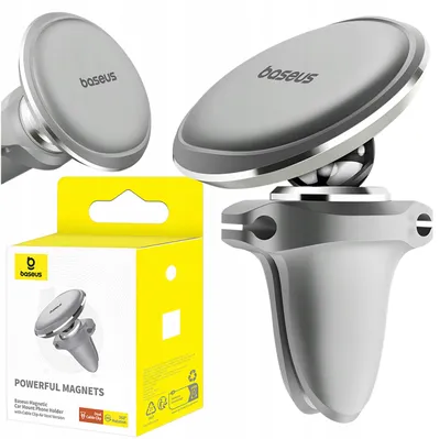Zdjęcie produktu dla Baseus C40141201S13-00, Telefon komórkowy/Smartfon, Uchwyt pasywny, Samochód, Srebrny