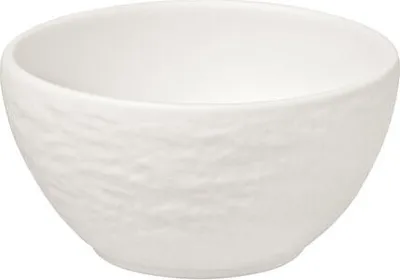 Produktbild von Villeroy & Boch Manufacture Rock, Snackschale, Rund, Porzellan, Weiß, Matt, 0,06 l