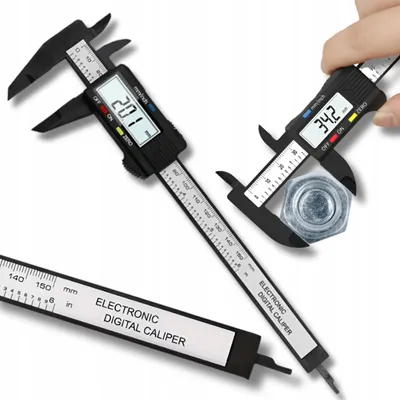 Immagine prodotto di OMNA | Calibro digitale 150 mm - LCD - Misure precise - Ideale per l'officina e la casa