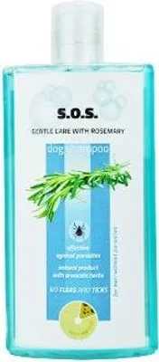 Produktbild von Hundeshampoo S.O.S. 250ml, mit Permethrin, ohne Parabene, tierische Öle und Silikone