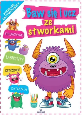 Produktbild von Aktywizująca książka dla dzieci rozwijająca kreatywność