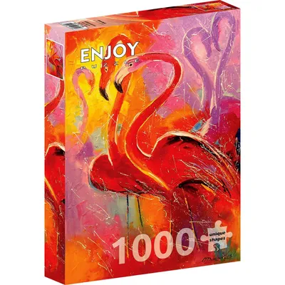Immagine prodotto di Puzzle 1000 pezzi Enjoy – Flamingo