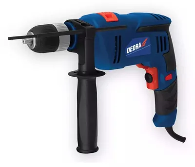 Immagine prodotto di Dedra Ded7960 Trapano A Percussione Da 900W, 0-2800 Giri/Min, Mandrino Autoserrante Da 13 Mm, Valigetta Di Trasporto