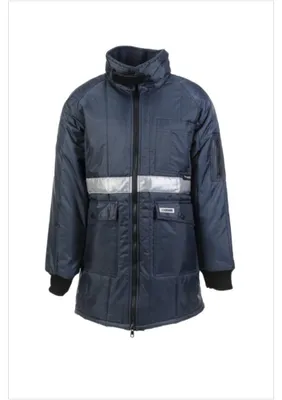 Produktbild von Planam Gefrierhaus Parka marine, Innenfutter kornblau Gr. XXXL, 5131064