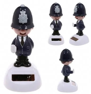 Immagine prodotto di Solar-Wackelfigur Polizist