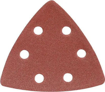 Immagine prodotto di Fogli abrasivi velcrati Delta, 90 mm, confezione da 10, grana 120