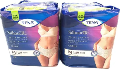 Produktbild von TENA Einwegunterwäsche Inkontinenzversorgung Silhouette Plus High Waist Komfort Sicherheit Erwachsene