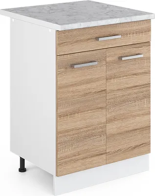 Obrázok produktu pre Spodná skrinka Vicco R-Line Sonoma 60 cm so zásuvkami, Model 41925