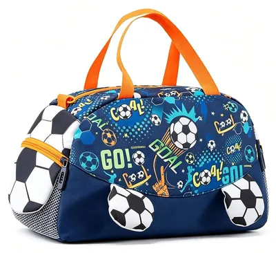 Obrázok produktu pre Elzusha – Športová taška pre deti s motívom futbalu