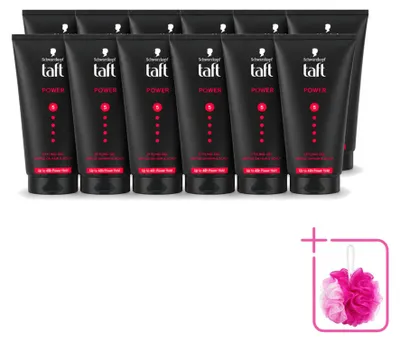 Obrázek produktu pro 12 kusů stylingového gelu Taft Power 5 – silná fixace – 150 ml – výhodný balení