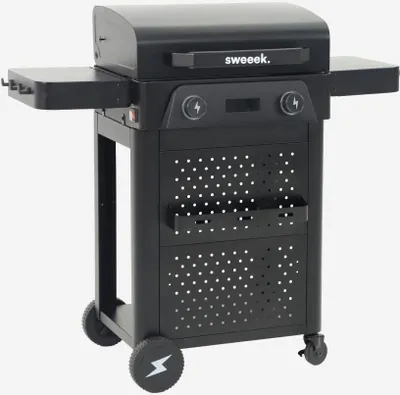 Immagine prodotto di Barbecue elettrico a 2 bruciatori, Nero
