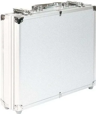 Produktbild von Münzkoffer ALU für 120 Münzen/Münzkapseln bis Ø 47 mm