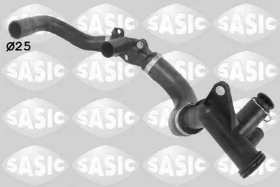 Produktbild von SASIC Kühlerschlauch Wasserschlauch für FORD Fiesta Mk6 Schrägheck (JA8, JR8) 3406390