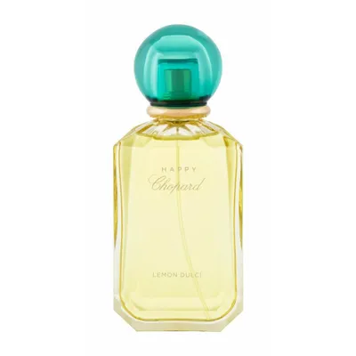 A bottle of Chopard Happy Chopard Lemon Dulci Eau de Parfum for women.