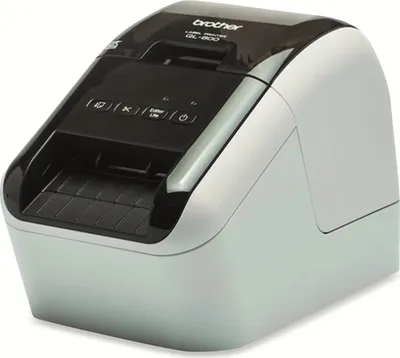 Zdjęcie produktu dla Brother QL-800, DK, bezpośrednio termiczny, 300 x 600 DPI, 148 mm/s, Kolor, Przewodowa