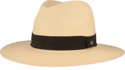 Extra breiter feiner Panama Hut UV-Schutz 50+ von Hut-Breiter in beige