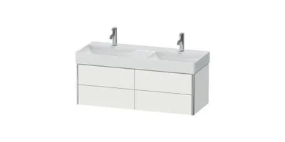 Zdjęcie produktu dla Szafka podumywalkowa XSQUARE 397x1184x460mm, 4 szuflady biały matowy biały matowy
