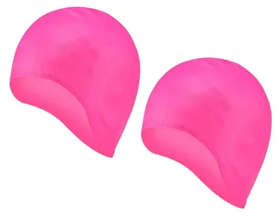 Obrázek produktu pro Unisex plavecká čepice pro krátké a dlouhé vlasy, silikonové plavecké čepice, zakrývající uši, plavecké čepice pro ženy, muže, děti a dospělé
