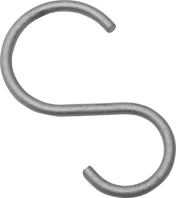 Produktbild von S-Haken für Industrial Home silber Ø 25 mm 10 Stk.
