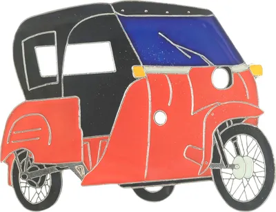 Image de Simson Pin Duo 4/2 en rouge