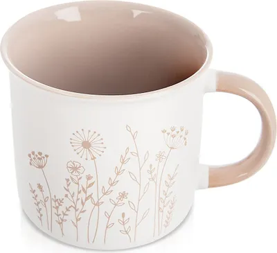 Image de Tasse en porcelaine pour boissons chaudes et froides, café, thé, tisanes, 400 ml