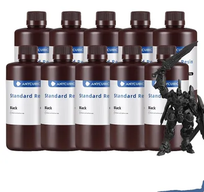 Immagine prodotto di Resina fotopolimerizzabile liquida, resina UV a 405 nm, per stampanti 3D LCD, 10 kg, nera