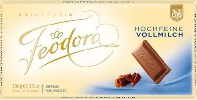 Produktbild von Feodora Tradition Hochfeine Vollmilch Schokoladentafel 100g