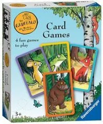 Produktbild von Kartenspiel | 4 in 1 Spiele | Der Grüffelo | Ravensburger | Spiel