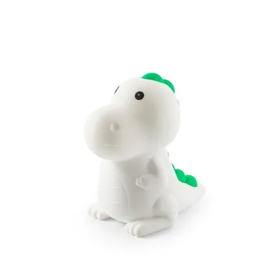 Produktbild von Tragbares Silikon LED Nachtlicht Dinosaurier dimmbar RGB 13,5 cm hoch