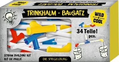 Produktbild von Coppenrath 22563 - Die Spiegelburg - Wild+Cool - Trinkhalm-Bausatz
