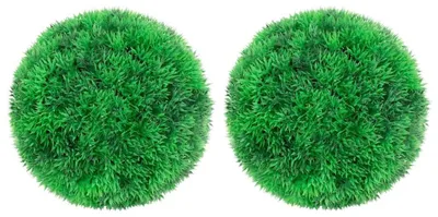 Zdjęcie produktu dla Zestaw 2 sztuk sztucznych kul bukszpanowych, średnica 22 cm