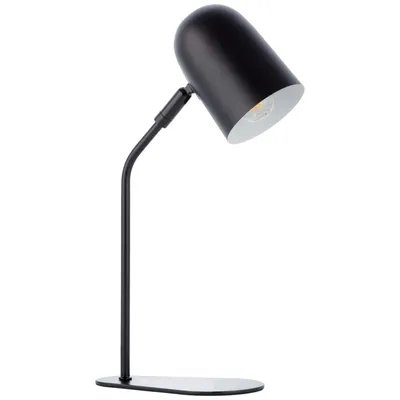 Image de Tong lampe de table noir velours