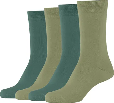Produktbild von Camano Socken 4er-Pack ca-soft mit weichem Komfortbund mosstone 35-38