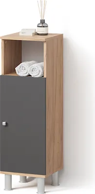 Produktbild von Midischrank Livinity Fucino Eiche 30 x 95 cm, Model 52530