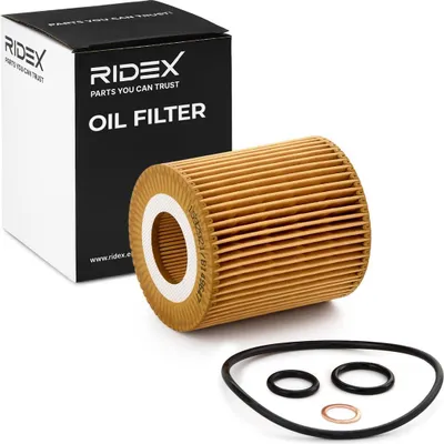 Produktbild von Ölfilter RIDEX 7O0061 Filtereinsatz für BMW 3 Touring (E91) 3 Limousine (E90) 3 Limousine (E46) 1 Schrägheck (E87) 5 Limousine (E60)