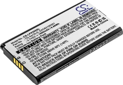 Image de TECHTEK Batterie compatible avec [LG] Music Flow P5, Music Flow P5 Strap, NP5550B, NP5550BR, NP5550WL, NP5558MC remplace EAC63100301, pour TD-Aa15LG