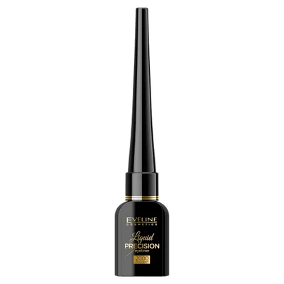 Produktbild von Eveline Cosmetics Flüssiger Präzisions-Eyeliner Matt Schwarz, 4 ml – Perfektes Finish für intensive Augenblicke
