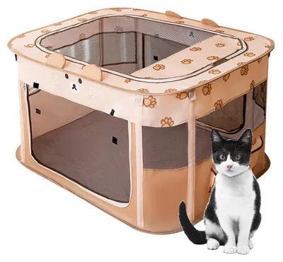 Immagine prodotto di NUODWELL: Recinto pieghevole per animali domestici, trasportino portatile per cuccioli, cani