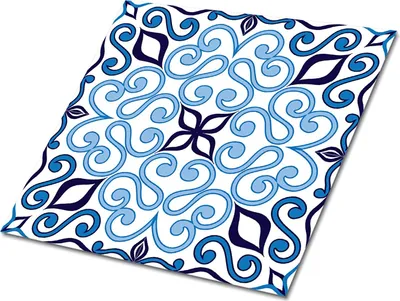 Produktbild von Selbstklebende Platten 30x30 cm Wandpaneele 9 Stück im Set Wanddeko - Arabisches Muster