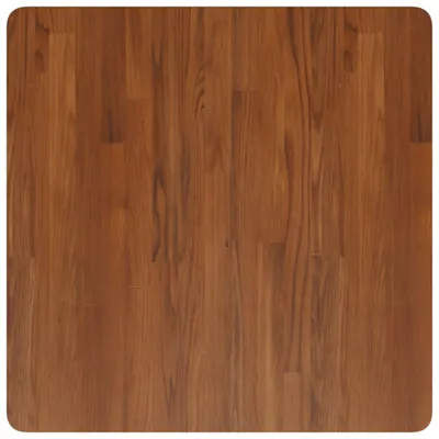 Immagine prodotto di Piano Tavolo Quadrato Marrone Scuro 70x70x4cm Rovere Trattato