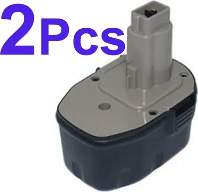 Image de 2x Batterie 3000mAh pour Dewalt DE9094, DE9502, DW9091, DW9094,652345-01, DC9091