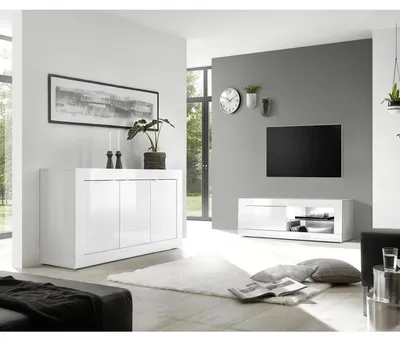 Image de CALICOSY - Buffet 3 portes Initial - L160 cm