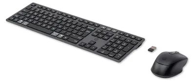 Produktbild von HP 720 Kombo mit wiederaufladbarer kabelloser Tastatur und Maus für mehrere Geräte