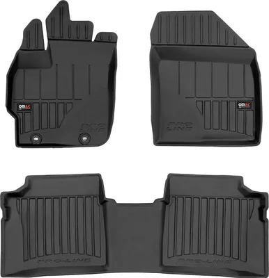 Zdjęcie produktu dla 2010-2015 Toyota Prius dywaniki podłogowe TPE czarne 3 szt
