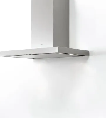 Image de Hotte décorative murale 90cm 524m3/h inox - Novy - D7600 - flat'line