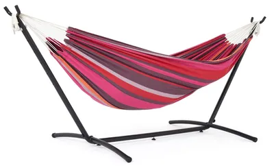 Produktbild von Hängematte mit Ständer für Camping und Outdoor-Aktivitäten