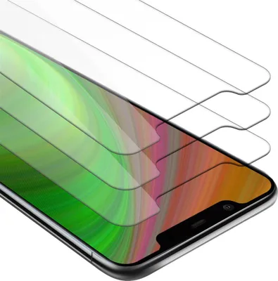 Zdjęcie produktu dla Cadorabo DE-141857, Nokia, Nokia 8.1, Przezroczysty, 3 szt.