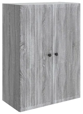 Produktbild von vidaXL Wandschrank Grau Sonoma 66 x 34,5 x 90 cm Holzwerkstoff