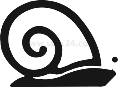 Produktbild von Georg Schlegel Bezeichnungsschild Grafik-Symbol Langsam Symbol Schnecke weiß - 1 Stück